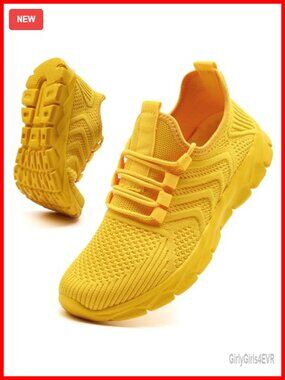 Breathable Mesh Slip On Running Shoes for Men Women Athletic Tennis Sneakers